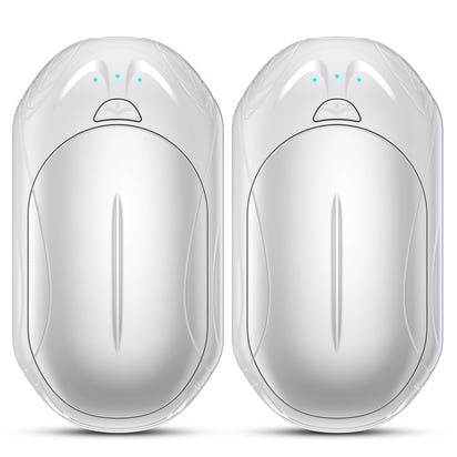 AI Hand Warmers Rechargeable 2 Pack, AI Smart Chips Electric Hand Warmers, 20Hrs Long Safe Heat, Portable Pocket Heater, Gifts for Christmas, Outdoor, Hunting, Golf, Camping Accessories