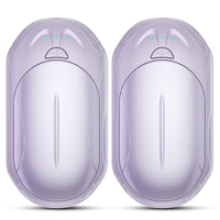 AI Hand Warmers Rechargeable 2 Pack, AI Smart Chips Electric Hand Warmers, 20Hrs Long Safe Heat, Portable Pocket Heater, Gifts for Christmas, Outdoor, Hunting, Golf, Camping Accessories