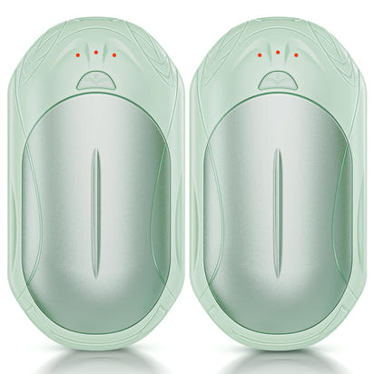 AI Hand Warmers Rechargeable 2 Pack, AI Smart Chips Electric Hand Warmers, 20Hrs Long Safe Heat, Portable Pocket Heater, Gifts for Christmas, Outdoor, Hunting, Golf, Camping Accessories