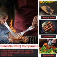 Grill Tool Advent Calendar 2025 Adults Men, 24 Day Countdown Christmas Calendar with Stainless-Steel Grilling Accessories Christmas Grilling Gifts for Dad Husband Son