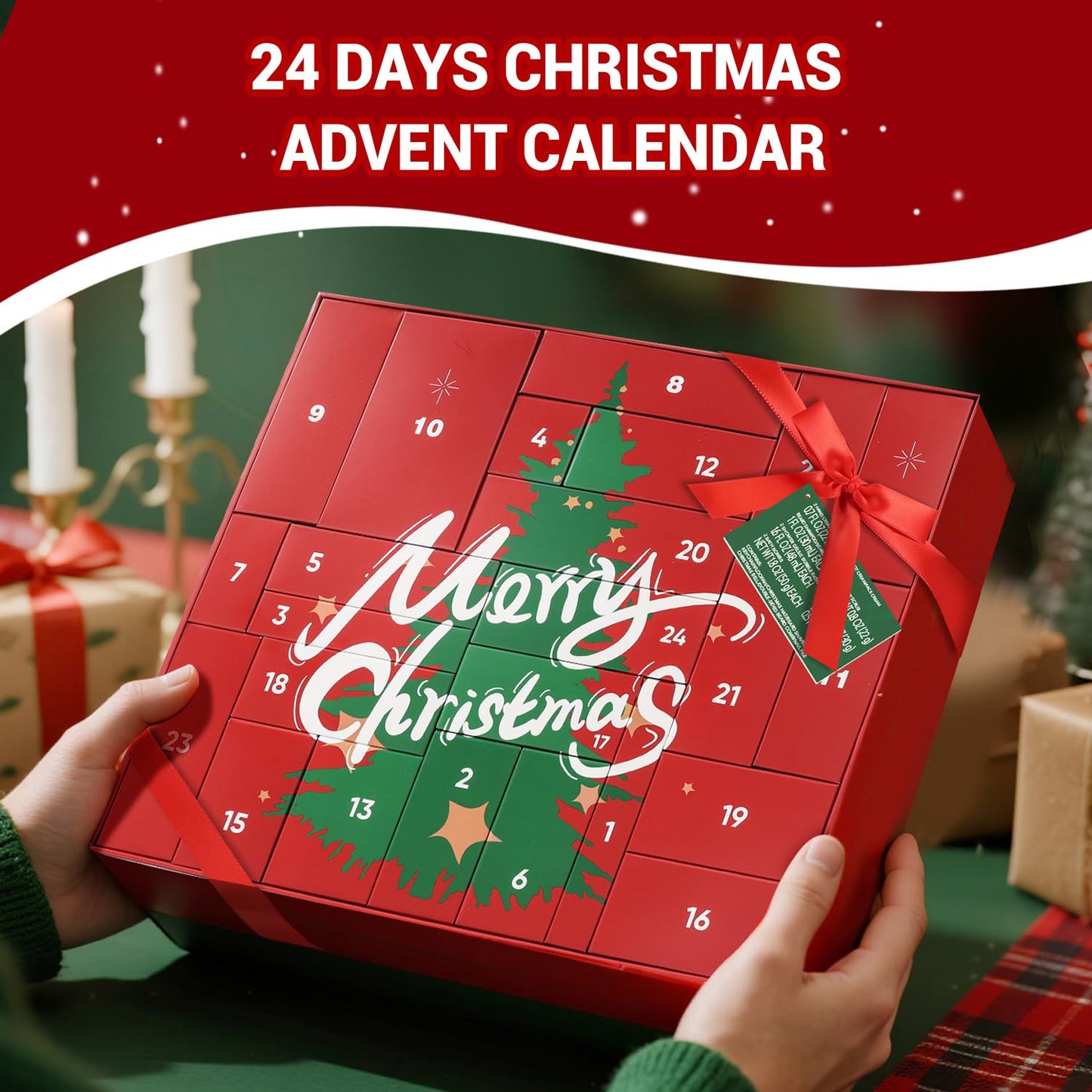 Advent Calendar 2025 for Adults, BODY & EARTH 24-Day Mens Advent Skincare Calendar 24PCS Beard Care Grooming Set, 2025 Beauty Countdown Calendar Christams Holiday Suprise Gift for Dads Boyfriend